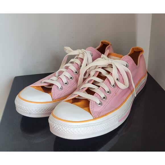 Size 11 - Converse Chuck Taylor All Star Madison Low Pink & Orange - Picture 14 of 16